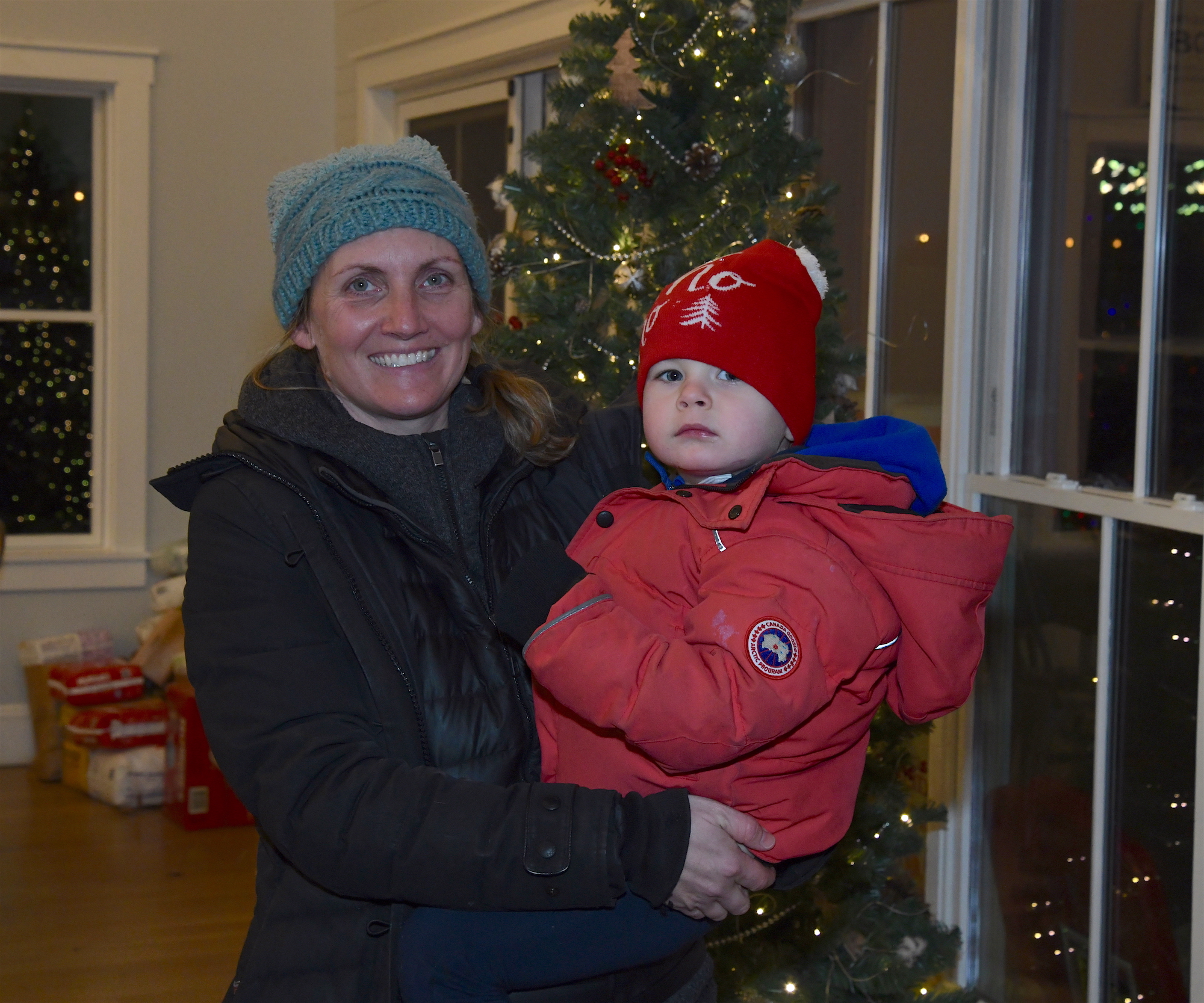 Eastonite Jeanette Bailey with her two-year-old Blake Rudin-Bailey