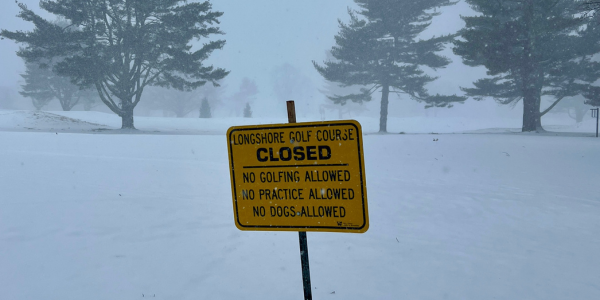 On Jan. 25, 2026, the Longshore Golf Course is closed - Photo Mike Goss