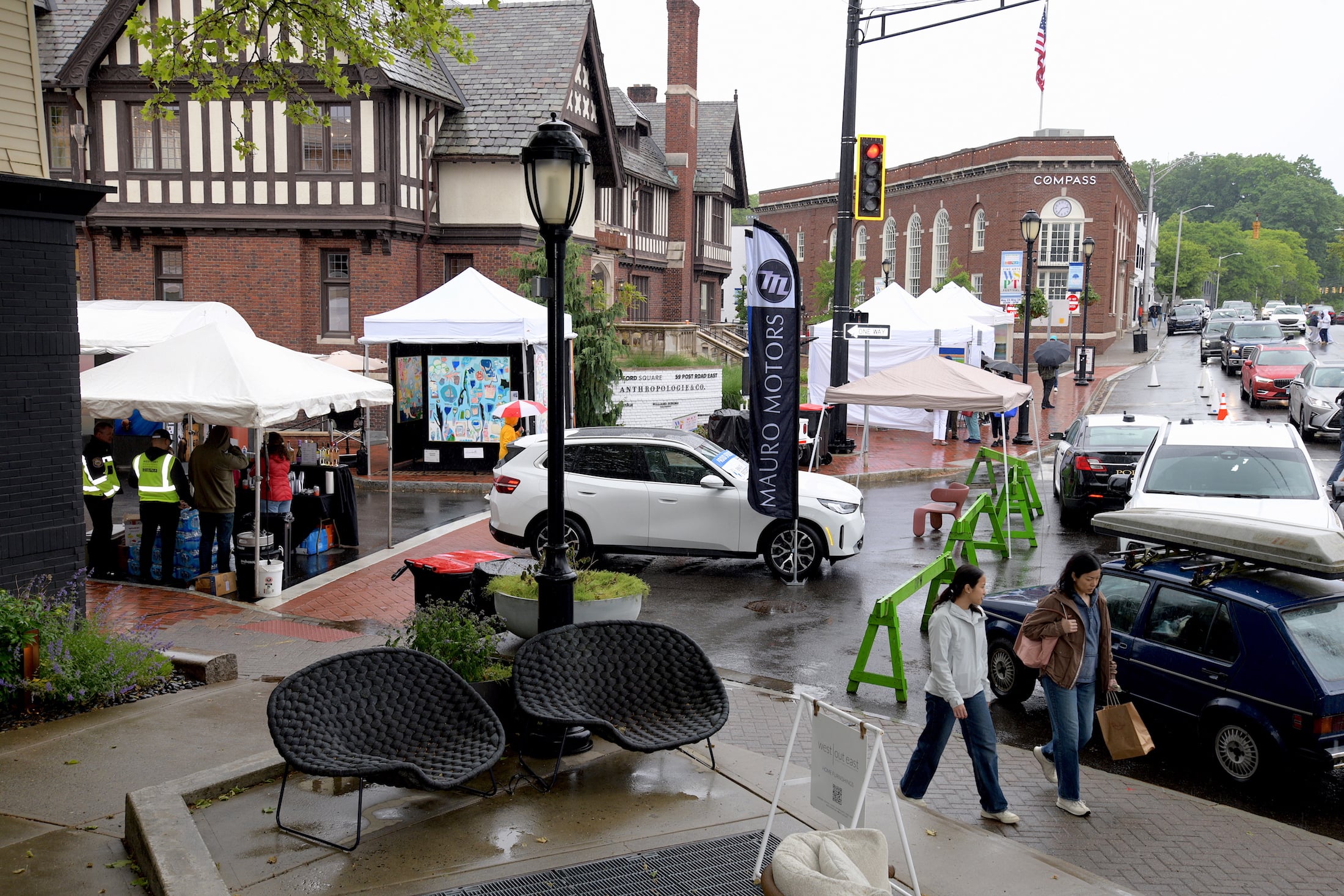 Main St. and Post Road East