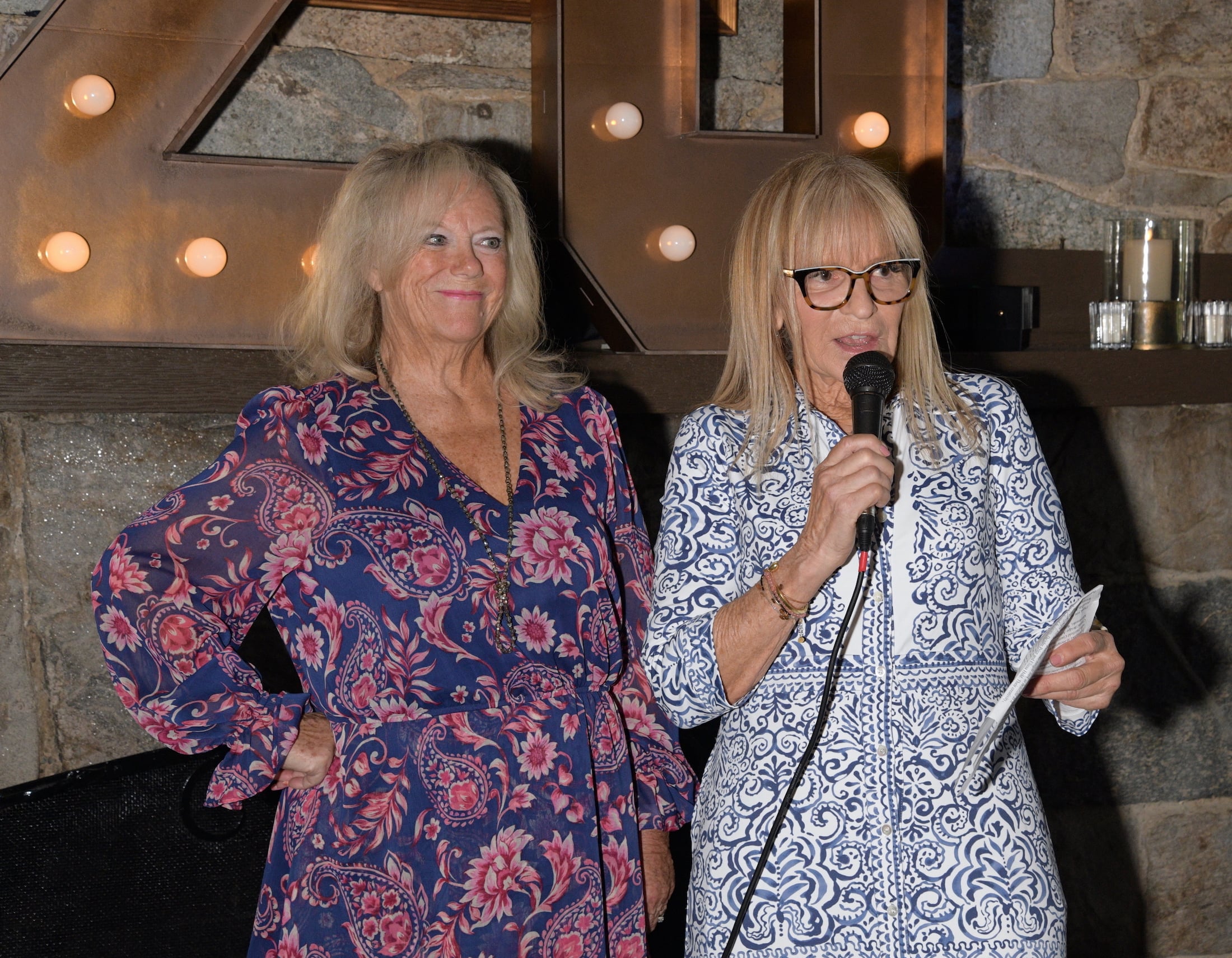 Clasp's President Tracy Flood (42 years with Clasp) and Robin Hammond