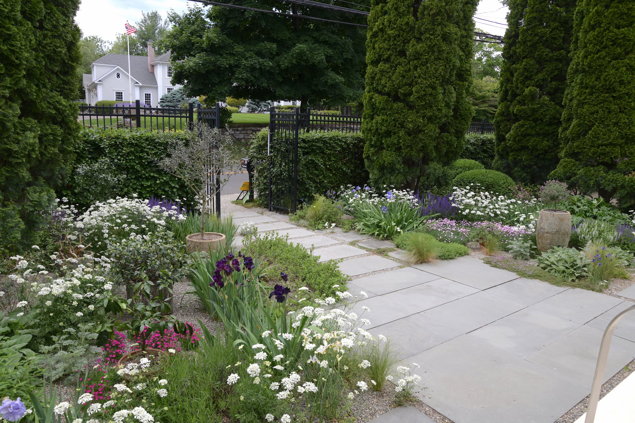 Front entrance walkway