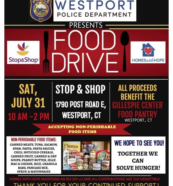 Food Drive on Saturday helps Homes with Hope, Gillespie Center
