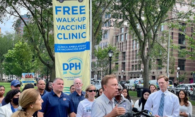 Lamont: No Vaccine Mandates Needed … Now