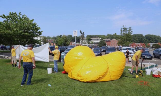 Rotary Readying for Online Duck Race