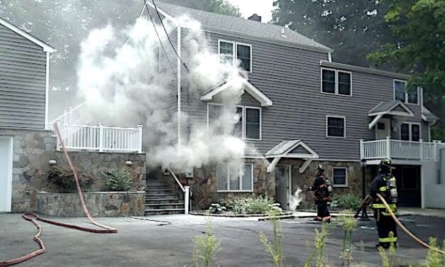Electrical Fire Extinguished at Compo Road South Home Before Spreading Inside