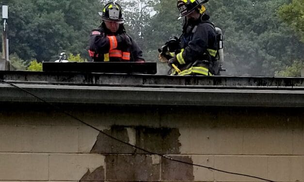 Firefighters Douse Roof Fire at Post Road West Mall