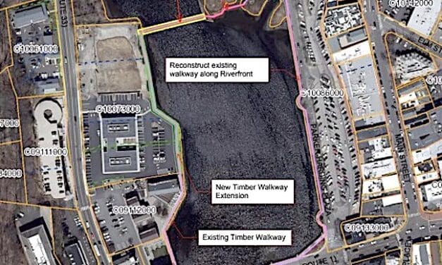 What’s Up Downtown? Ideas Include River-Spanning Footbridge, Reimagined Parking Lots