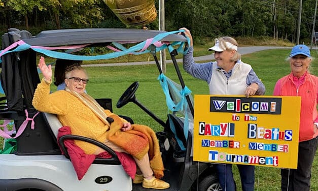 Six Decades on the Links: Caryl Beatus Honored By Longshore Women Golfers