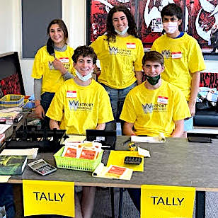 More than 200 people volunteered over the course of the four-day event.