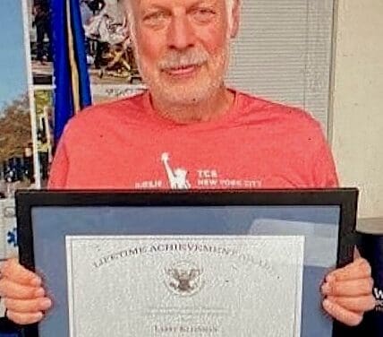 Kleinman Given ‘President’s Lifetime Achievement Award’ for WVEMS Service