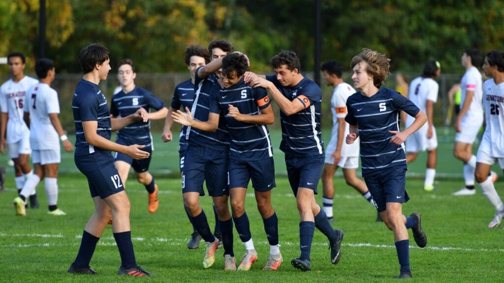Murilo Moreno celebrated after his early score - Mark Sikorski