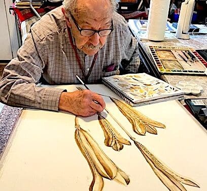 Artist and Teacher, Richard Rauh at 96 Is No Ordinary Late Bloomer