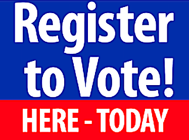 Voter Registration Deadline for Nov. 2 Election is Today