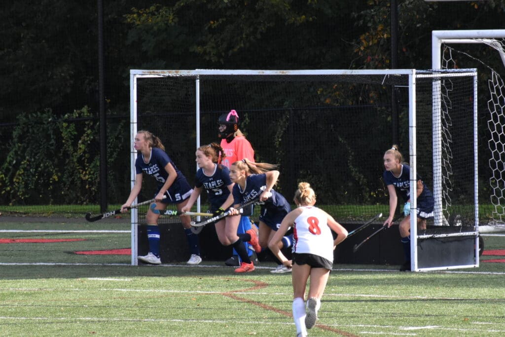 Wreckers defend their goal -- Photo Jess Larit