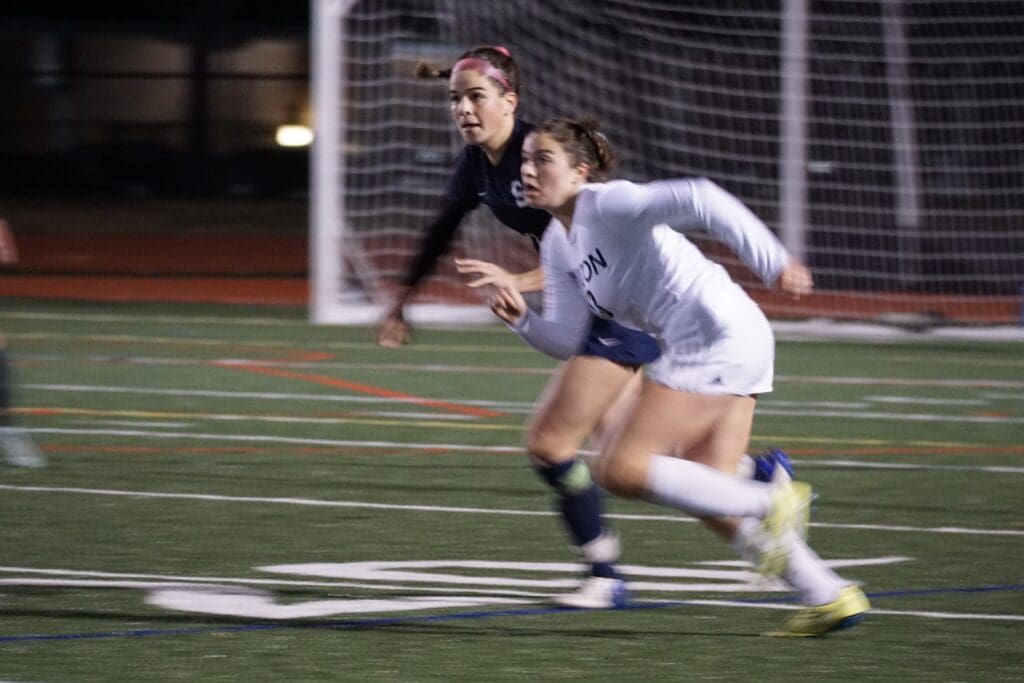 Captain Gaby Gonzalez on defense -- Photo Charlotte Strandell