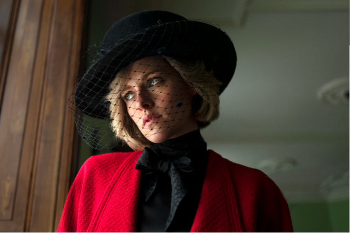 Kristen Stewart as Princess Diana in, "Spencer." Courtesy Pablo Larrain