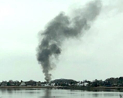 Shed Fire Doused as Flames Spread to Two Nearby Homes