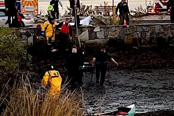 Man Rescued from Cold Waters off Saugatuck Shores