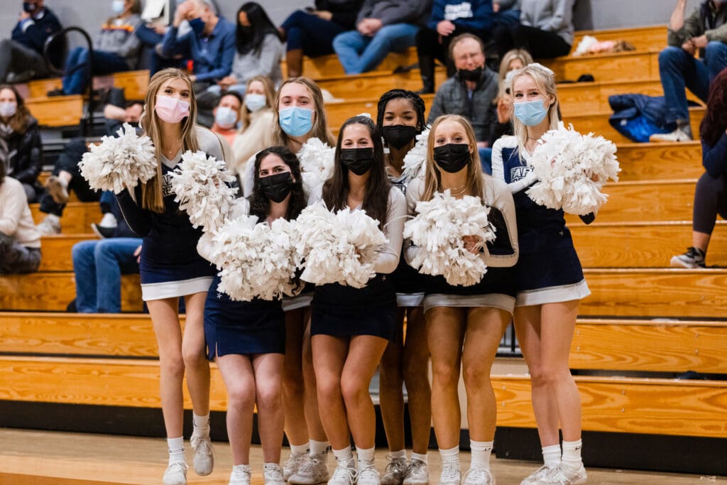 Official Cheering Squad -- Photo Dave Dellinger