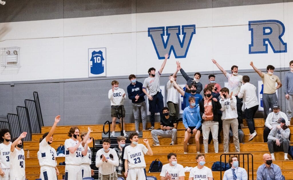 Unofficial Cheering Squad -- Photo Dave Dellinger