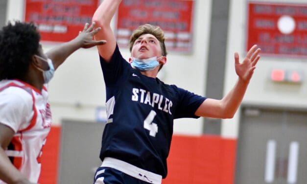 Staples Wrecks Hilltoppers