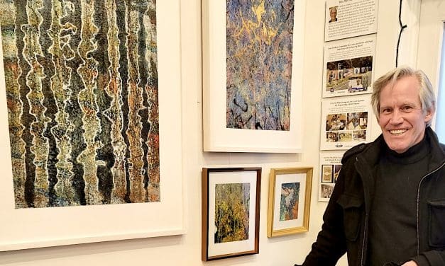 Abstract Art Exhibited in March at Westport Book Shop