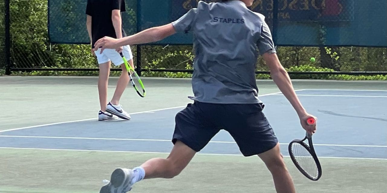 Staples Boys Tennis Rolls Over McMahon 