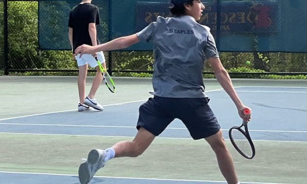 Staples Boys Tennis Rolls Over McMahon 