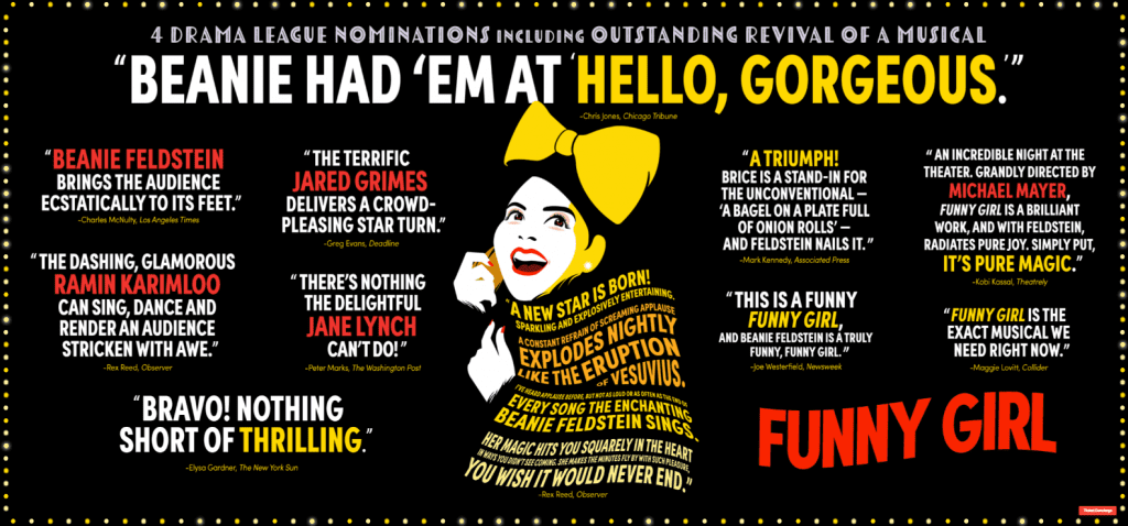 Funny Girl -- Photo Courtesy funnygirlonbroadway.com