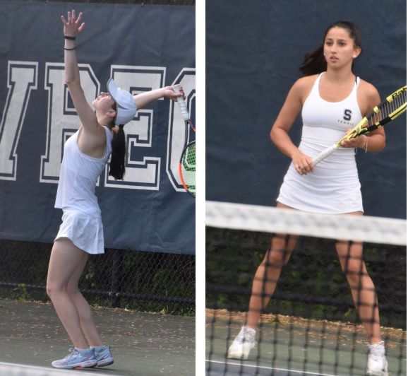 Junior Jenna Kornbluth and Senior Sophia Palumbo