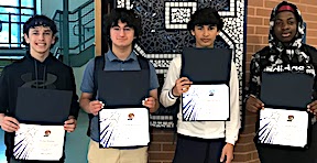 ‘Students of the Month’ for May Selected at Staples