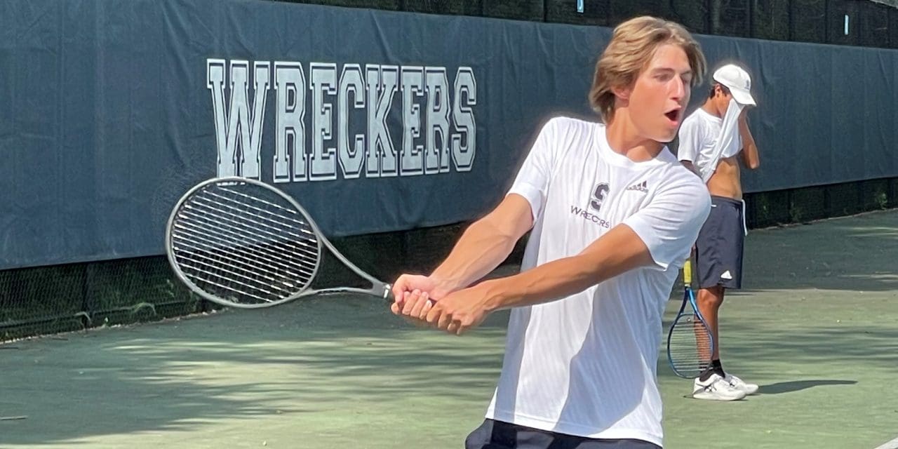 Staples Wins Round One of Boys State Tennis Tournament