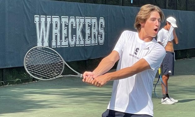 Staples Wins Round One of Boys State Tennis Tournament