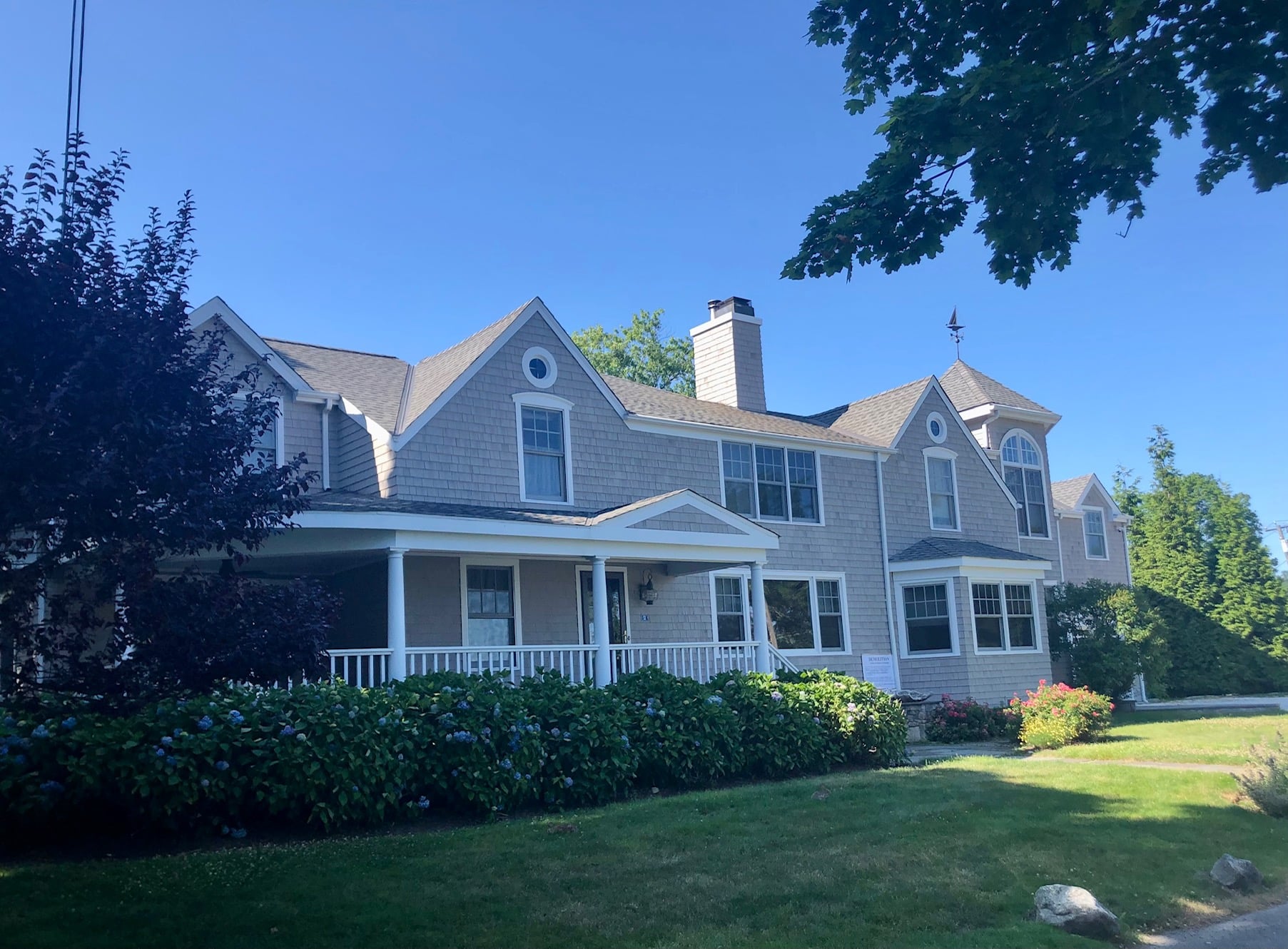 The original home at 2 Owenoke Park. / Photo by Thane Grauel