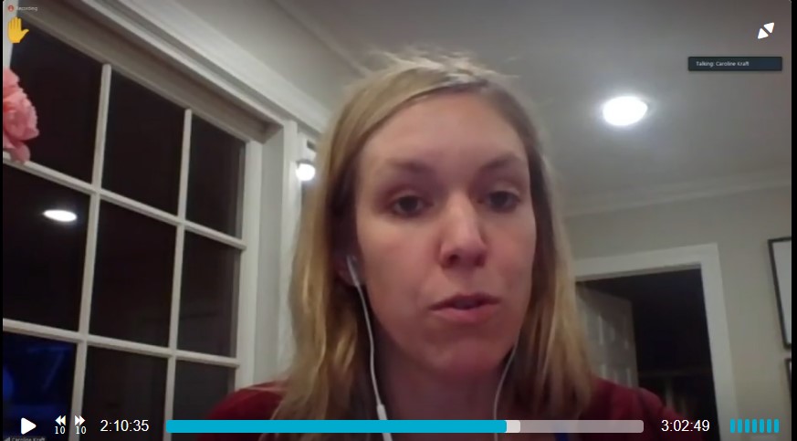 Caroline Kraft of Kings Highway South is the mother of 1-year-old twin boys, and says noise from the courts already makes it hard for them to sleep.