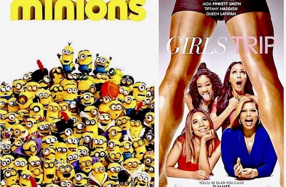 Remarkable marquee: ‘Minions’ and ‘Girls Trip’