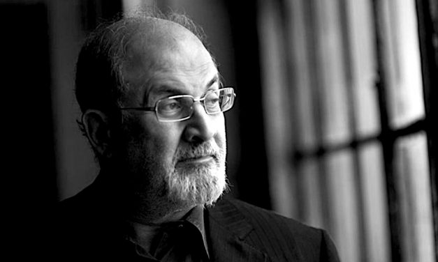 Tight security was enforced when Salman Rushdie spoke in Westport