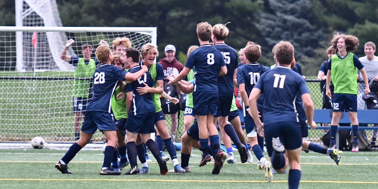 Staples boys soccer wins wild one against Westhill