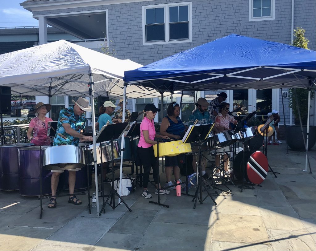 A steel drum band. / Photo by Thane Grauel.
