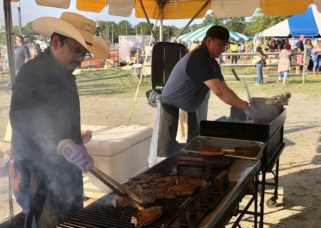 Steaks, dogs and more also were served. / Photo by Thane Grauel