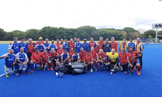 Staples field hockey coach Ian Tapsall competes in World Masters event