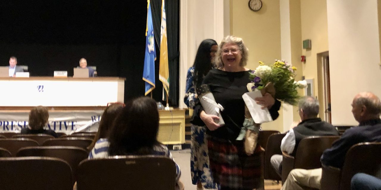 Retiring conservation director gets standing ovation, calls for stewardship