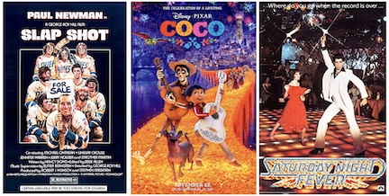 Remarkable marquee: ‘Slap Shot,’ ‘Coco’ and ‘Saturday Night Fever’