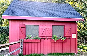 Wakeman Town Farm barn built by Earth Animal campaign