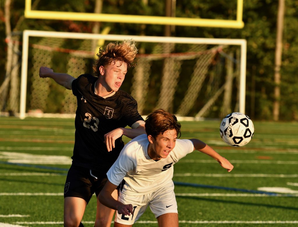 Sophomore Zack Beebe has stepped up in a defensive role–Photo Mark Sikorski