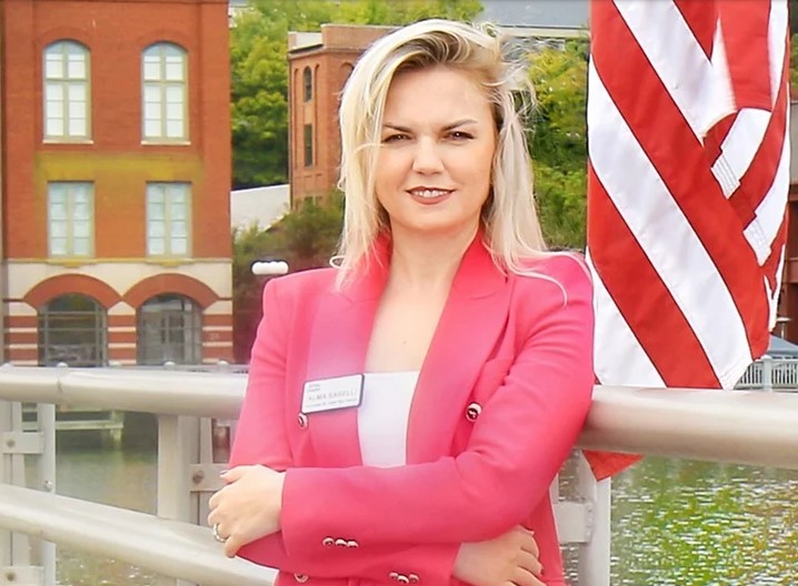 Alma Sarelli, a Republican, is seeking election to the 136th House District.