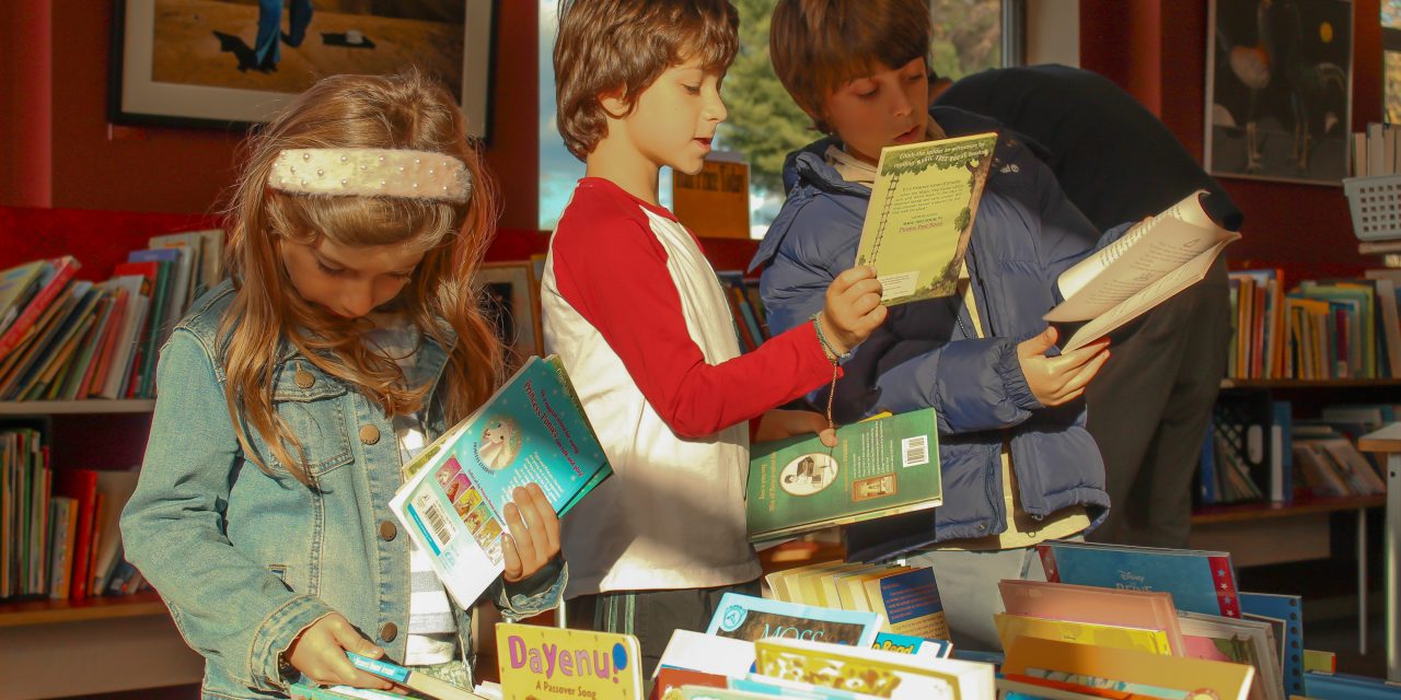 Page-turner of a book sale coming to a close at library