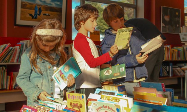 Page-turner of a book sale coming to a close at library