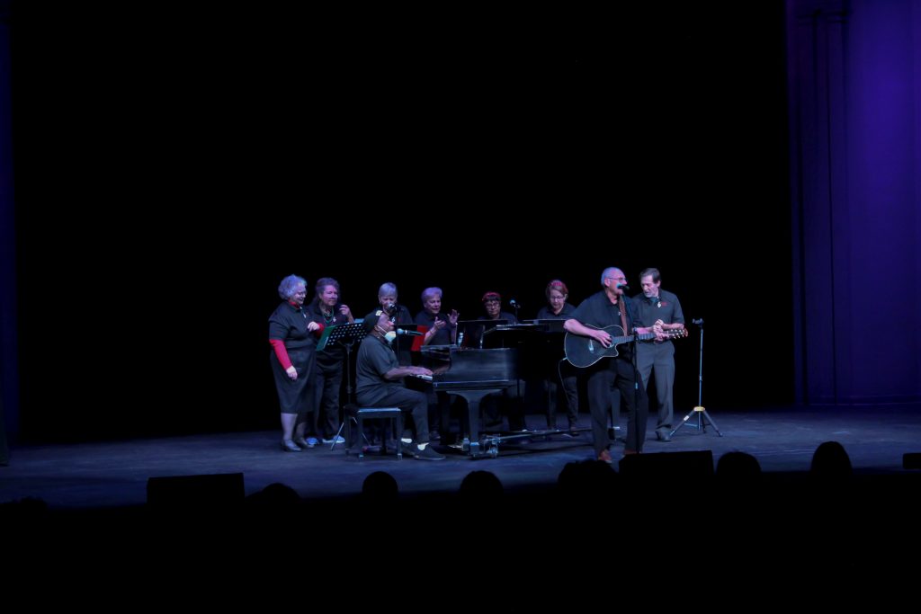 The Sacred Hearts University's Youthful Hearts Choir. / Photo by Corrina Palarino.