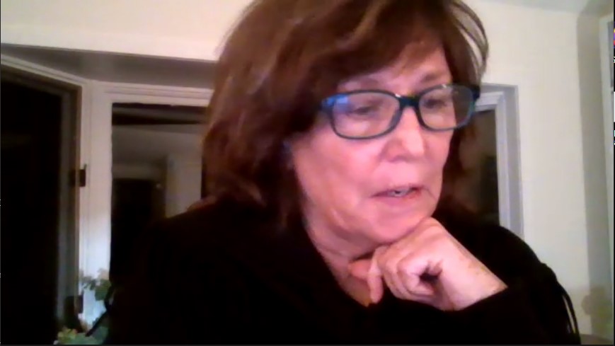 Cathy Walsh, who is representing Chabad Lubavich.